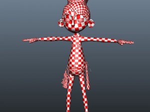 policeman cartoon rigged 3D Модель