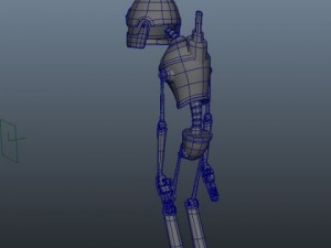 robot cartoon 02 3D 模型