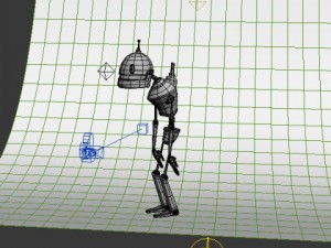 robot cartoon 02 3D 模型