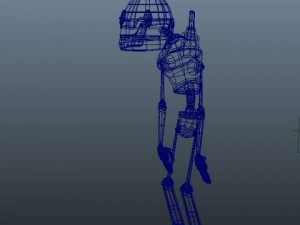 robot cartoon 02 3D 模型