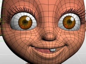 beb&ecirc; jake cartoon manipulado Modelo 3D