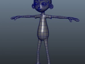 ronnie cartoon guy rigged 3D Модель