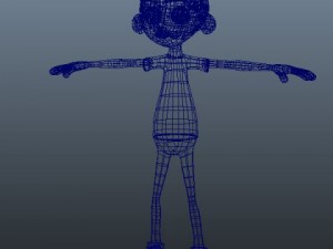 ronnie cartoon guy rigged 3D Модель