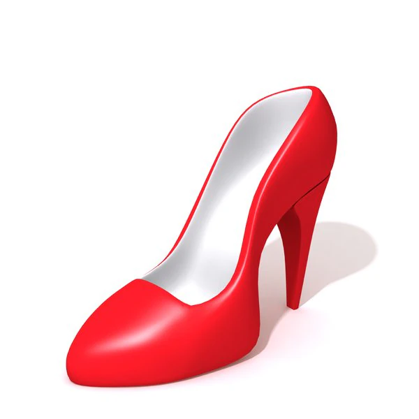 high heels 3D Model .c4d .max .obj .3ds .fbx .stl .blend 