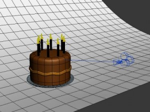 birthday cake 03 3D Model