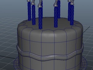 birthday cake 03 3D Model