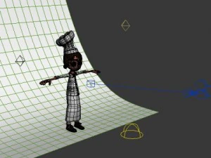 chef cartoon 02 3D Model