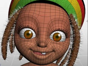 baby jake rastafarian rigged 3D Model