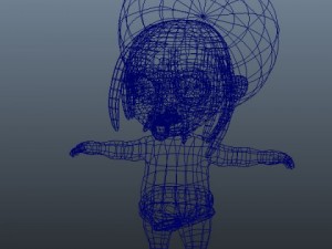 baby jake rastafarian rigged 3D Model