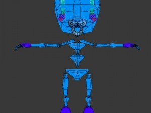baby jake rastafarian rigged 3D Model