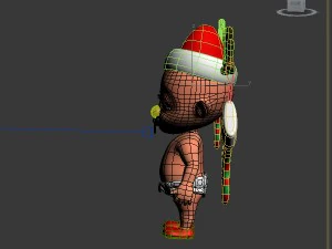 baby jake christmas rigged 3D Model