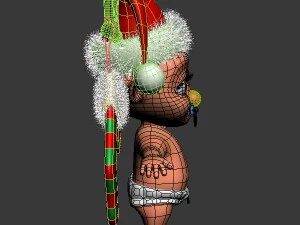 baby jake christmas rigged 3D Model