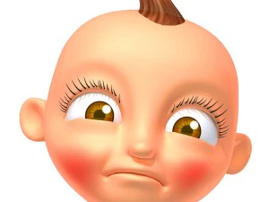 baby jake christmas rigged 3D Model