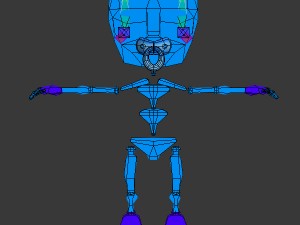 baby jake christmas rigged Model 3D