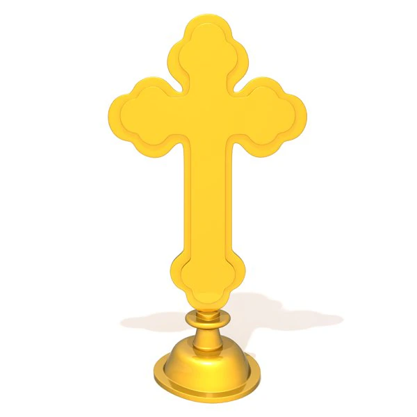 cross 3D Model .c4d .max .obj .3ds .fbx .stl .blend 