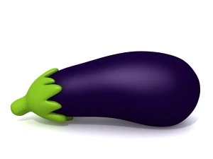 eggplant 3D Model