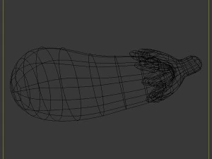 eggplant 3D Model