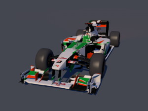 f1 lotus c4d  obj  mtj  lwo 3D 模型