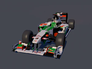 f1 lotus c4d obj mtj lwo Model 3D