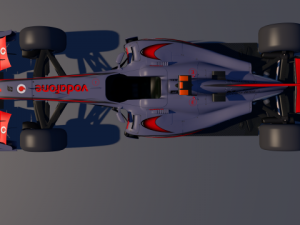 f1 mclaren c4d  obj  mtj  lwo Model 3D