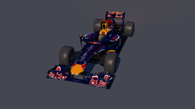 f1 redbull c4d  obj  lwo  mtj Modelo 3D .c4d .max .obj .3ds .fbx .stl .blend 