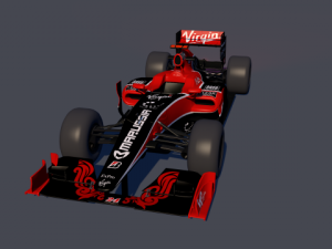 f1 virgin c4d  obj mtl  lwo 3D 模型