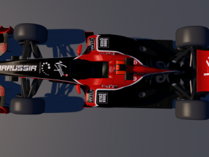 f1 virgin c4d  obj mtl  lwo Modelo 3D