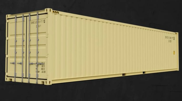 shipping container 3D Model .c4d .max .obj .3ds .fbx .stl .blend 