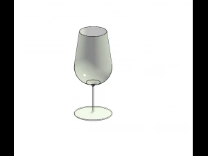 wine glass 3D Model