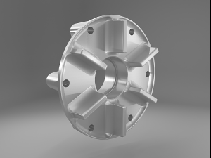 hub Model 3D