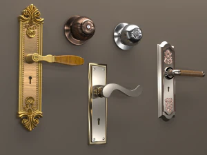 दरवाजे का हैंडल 3D मॉडल