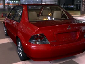 mitsubishi lancer 3D Model