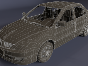 mitsubishi lancer 3D-Modell