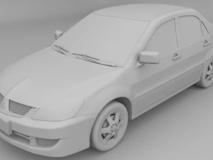 mitsubishi lancer 3D Model
