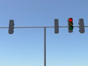 sygnalizacja świetlna Model 3D