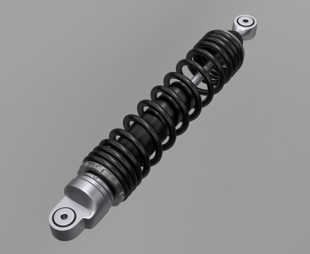 shock absorbers Modello 3D .c4d .max .obj .3ds .fbx .stl .blend 