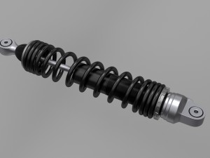 shock absorbers Modello 3D