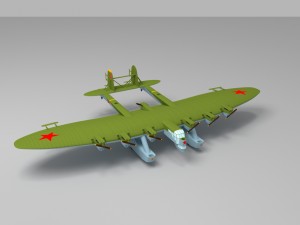 k7 bomber 3D Model