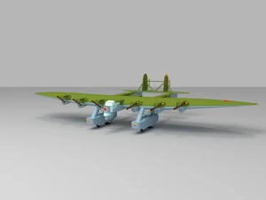k7 bomber 3D Model