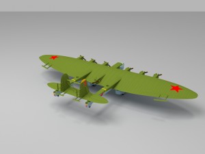 k7 bomber 3D Модель