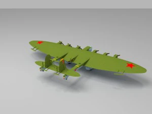 k7 bomber 3D Model