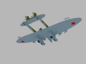 k7 bomber 3D Модель
