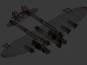 k7 bomber 3D Model