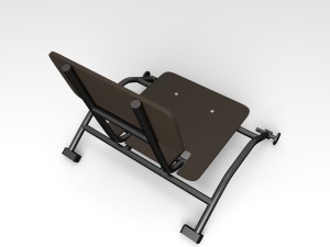 chair wood Modelo 3D