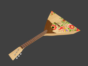 balalaika Modelo 3D