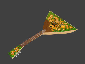 balalaika Modelo 3D