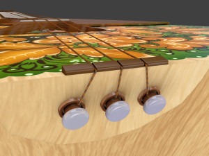 balalaika Modelo 3D