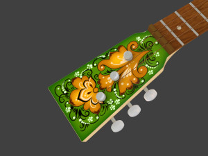 balalaika Modelo 3D