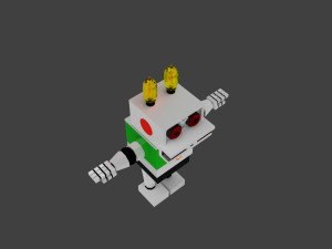 robotic hare Modello 3D