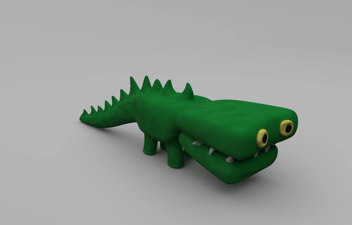 crocodilo Modelo 3D .c4d .max .obj .3ds .fbx .stl .blend 